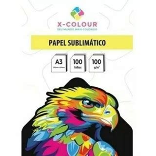 Papel Transfer Sublimatico Fundo Rosa A3 C 100 Fls X Colour Shopee Brasil