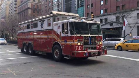 COMPILATION OF FDNY RESCUE 1 ONLY RESPONDING ON THE STREETS OF