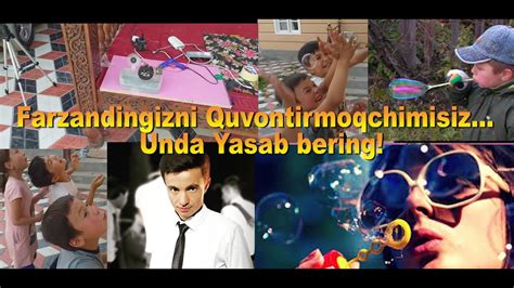 Pufakchalar chiqaradigan o'yinchoq yasash - YouTube