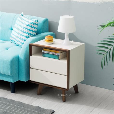 Jual IFURNHOLIC Hugo Night Stand I Meja Nakas Scandinavian Nakas