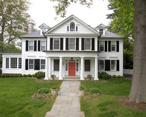 White House Black Shutters | Houzz