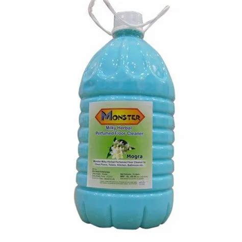 Monster Liquid 5 L Milky Herbal Mogra Perfumed Floor Cleaner At Rs 110