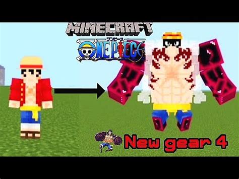 Showcase Of The New Gear Boundman In Minecraft One Piece Asa Mod