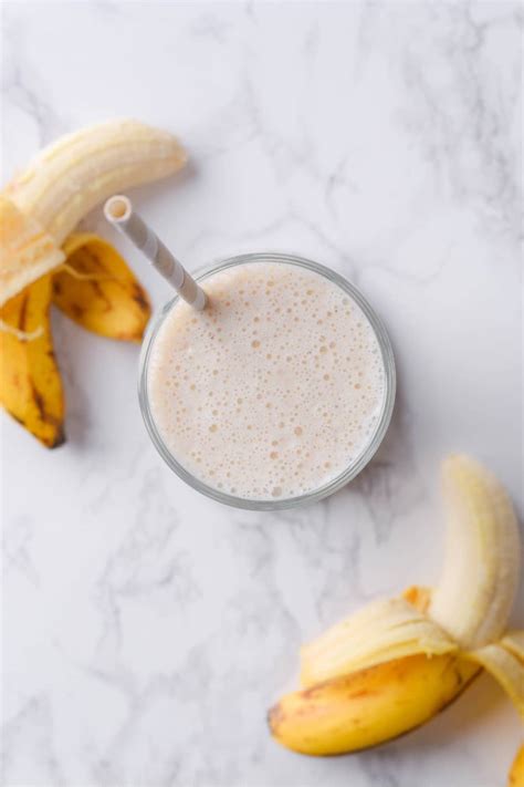 The MOST DELICIOUS Banana Protein Shake You'll Ever Make