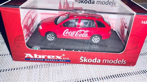 Koda Fabia Abrex Coca Cola Aukro