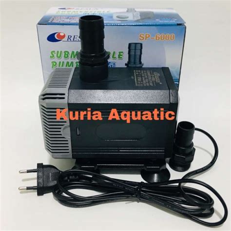 Jual Free Ongkir Resun Sp 6000 Sp6000 Pompa Celup Air Aquarium Kolam