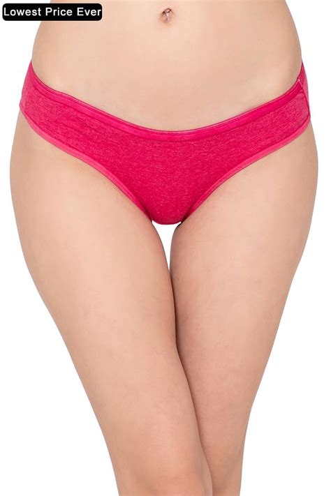 Buy Low Waist Bikini Panty In Blush Pink Cotton Online India Best