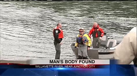 Mans Body Found In Willamette River Near Junction City Kval