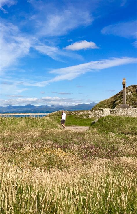 St Dwynwen on Llanddwyn Island, Anglesey, Wales