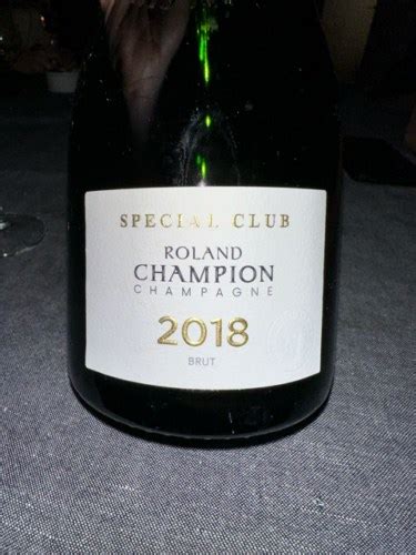 Roland Champion Special Club Brut Champagne Vivino US