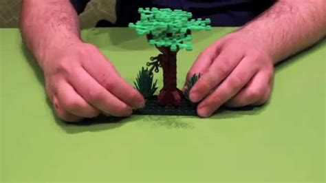 How To Build A Lego Tree Or Forest Youtube