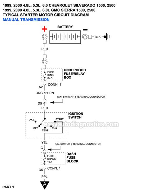 2000 Chevrolet Silverado 1500 Wiring Diagram