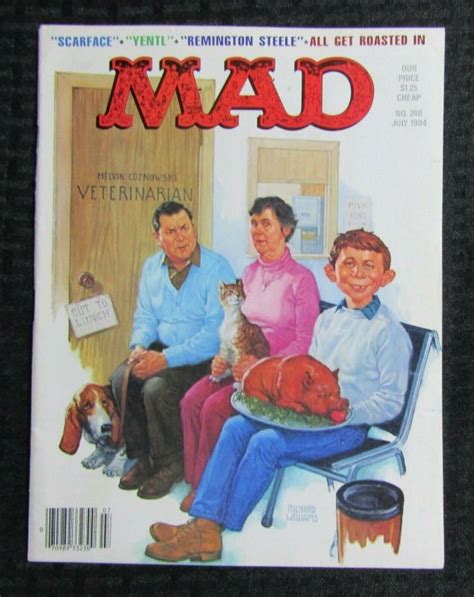 1984 Mad Magazine 248 Vg 40 Scar Face Yentl Fisherman Collection