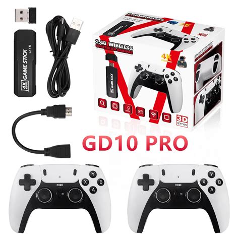 Console De Jeu Vid O GD10 PRO 2 4 Go 58000 Go Double Manette Sans Fil