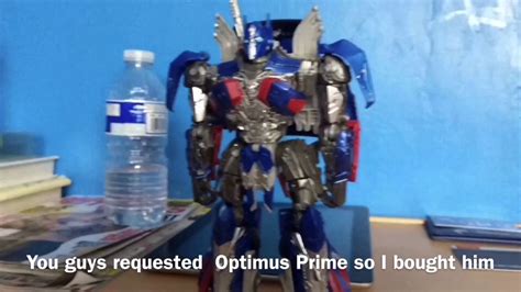 Optimus Prime Vs Megatron Stop Motion Transformers 5 Youtube