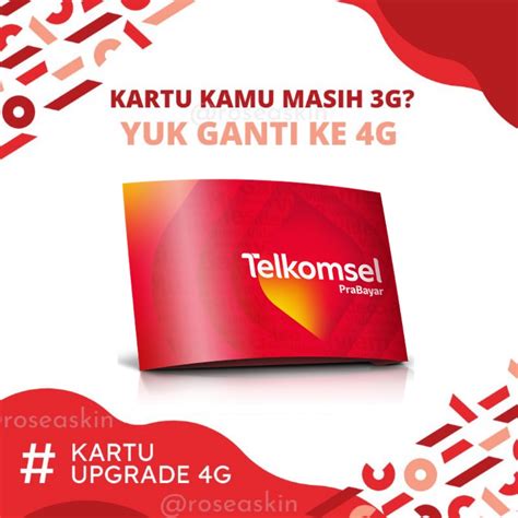 Jual Kartu Perdana Upgrade G Ke G Free Gb Gb Telkomsel