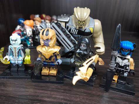 Marvel Thanos Team Complete Lego Minifigures Hobbies And Toys Toys