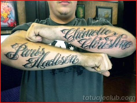 Tatuajes De Nombre En El Brazo Tatuajeclub