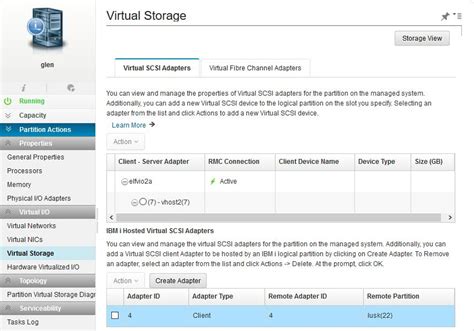 Create Virtual Adapter via Enhanced GUI