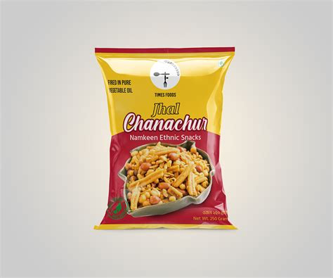 Snack Chanachur Packaging Design On Behance