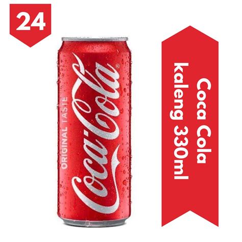 Jual Coca Cola Kaleng 330ml I Coca Cola Original 250ml Isi 24 Pcs