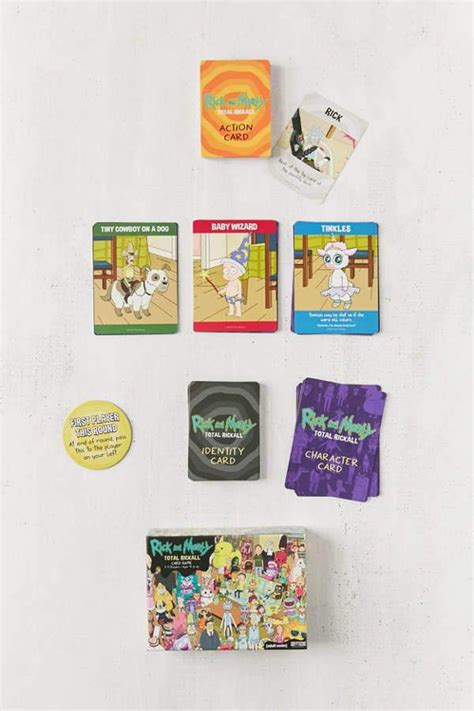 Rick And Morty Total Rickall Card Game