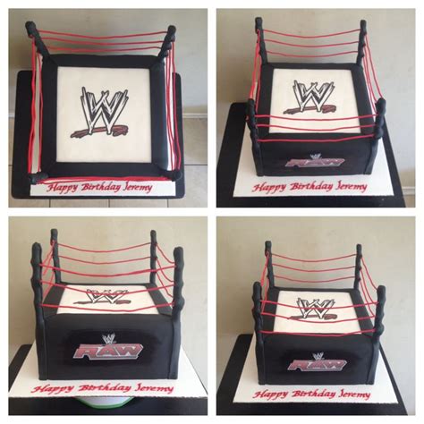 12 WWE Wrestling Ring Cakes Daisies Photo WWE Wrestling Ring Birthday