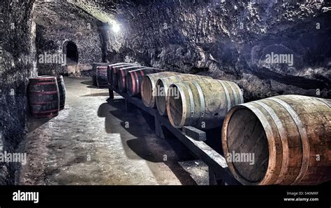 Old wine cellar Stock Photo - Alamy