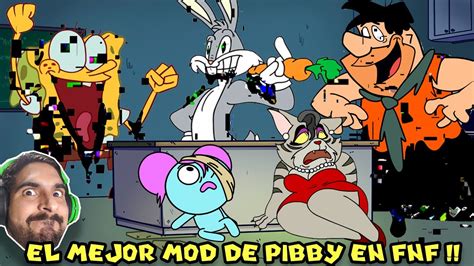 El Mejor Mod De Pibby En Fnf Fnf Vs Pibby Cartoons V Demo Con