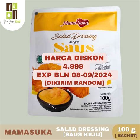 Jual Mamasuka Salad Dressing Sachet Gr Saus Keju Wijen Sangrai