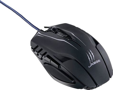 Urage Reaper Ess Gaming Mouse Usb Optical Black 6 Buttons 2400 Dpi