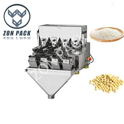 Factory Price 2heads 4heads Rice Bean Sugar Weighing 1kg 2kg Linear