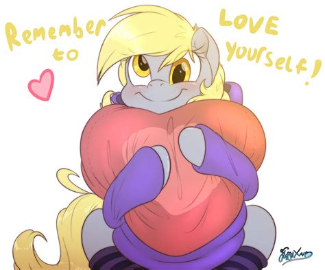 Safe Artist Fluffyxai Derpy Hooves Pony G Blushing