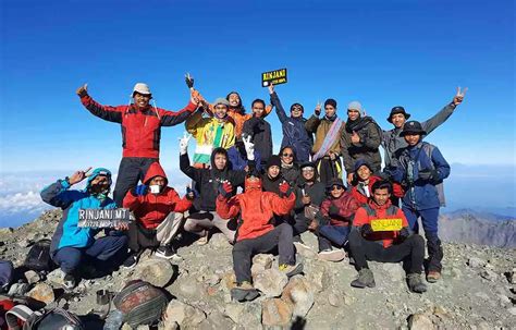 Pendakian Dan Destinasi Wisata Alam Di Gunung Rinjani Kembali Dibuka 1