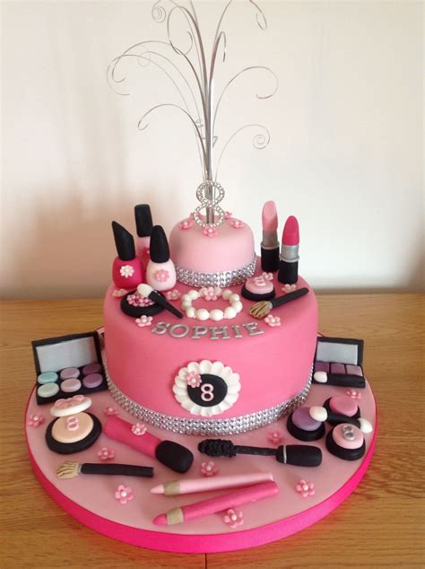 Pin By Angie Dedrick On Cakes Make Up Cake Makeup Birthday Cakes