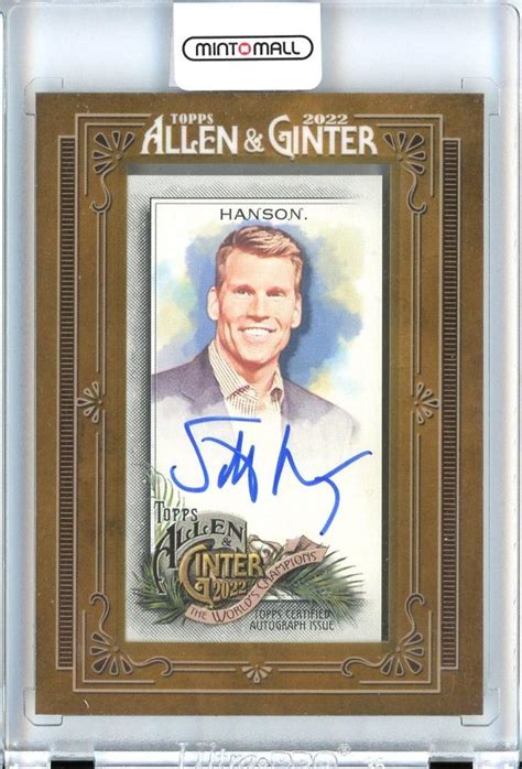 Mint Topps Allen Ginter Sports Anchor Reporter