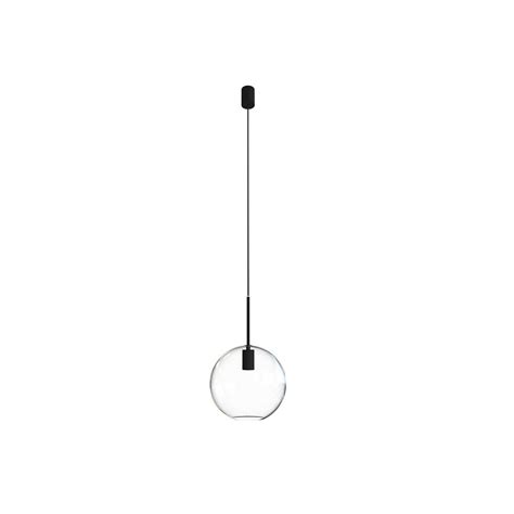 Edit Lighting Edit Sphere Large Single Light Ceiling Pendant In Black