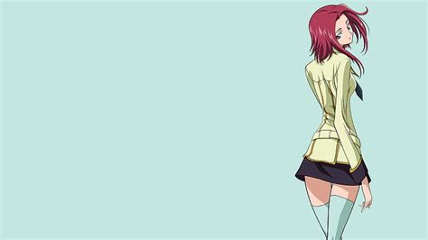 1920x1080px Free Download Hd Wallpaper Anime Anime Girls Code Geass Redhead Kallen