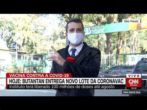 Instituto Butantan entrega mais 1 milhão de doses da Coronavac ao PNI