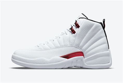 Air Jordan 12 Twist White University Red Ct8013 106 Release Date Sbd