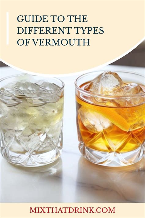 The World of Vermouth: Exploring Different Types