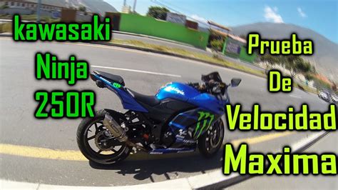 Moto Kawasaki R Ninja Deportiva Prueba Velocidad M Xima Sonido