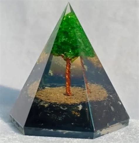 Multicolor Orgonite Malachite Pyramid For Healing At Rs Piece In