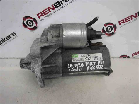 Renault Megane Mk Dci Starter Motor Starting