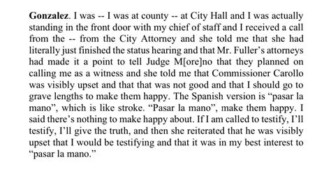 Billy Corben On Twitter Pasar La Mano Miami City Attorney Victoria