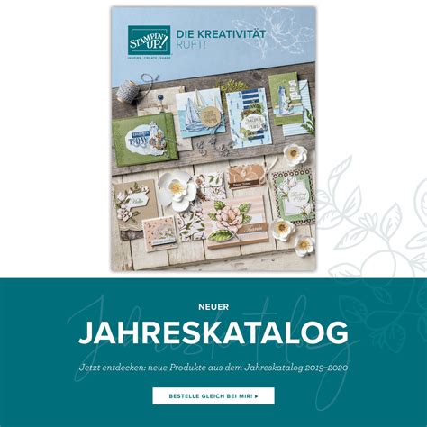 Der Neue StampinUP Jahreskatalog 2019 2020 Ist Da Stempel ABC