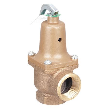 Watts Safety Relief Valve In Psi Bronze A Zoro