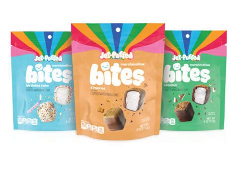 Jet-Puffed Launches New Stand-up Resealable Bags and New Bites in Three Flavors for Indulgent ...