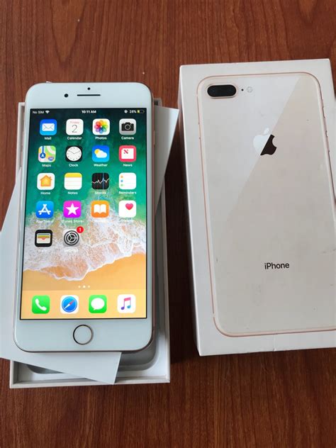 Iphone Plus De Gb Blanco En Su Caja Todo Perfecto Mercado Libre