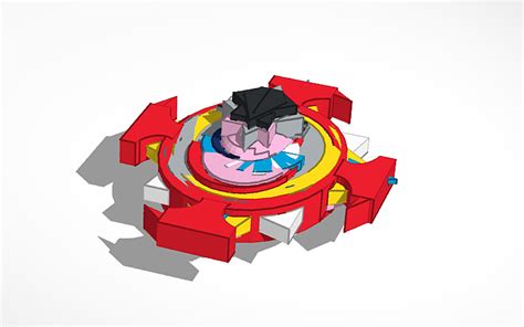 3d Design Beyblade Tinkercad